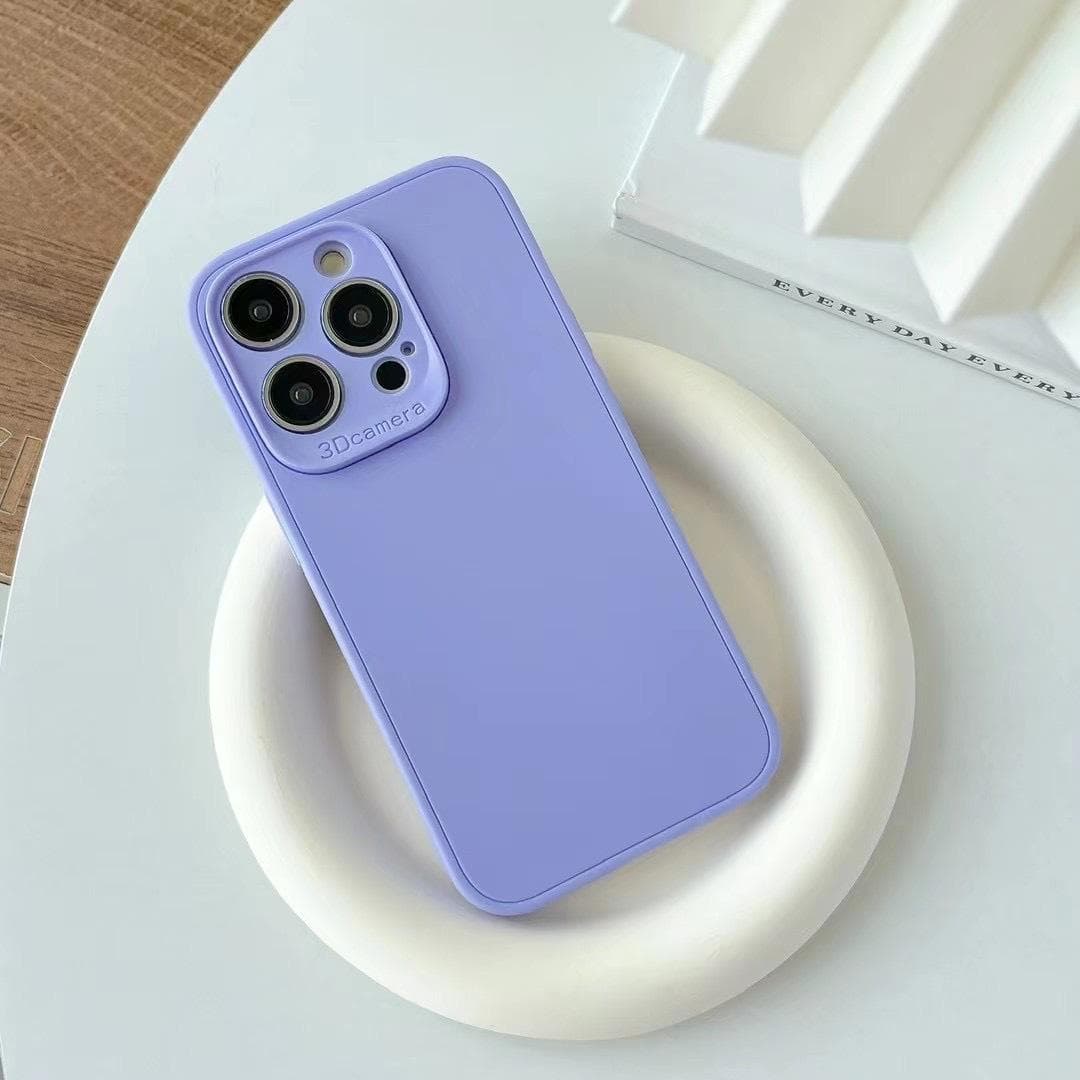 Applicable To IPhone16Pro Frosted Silicone Tpu Fine Hole Apple 15 Full-package Anti-fall Soft Protection Case IP 16 PLUS Large Hole/Fine Hole