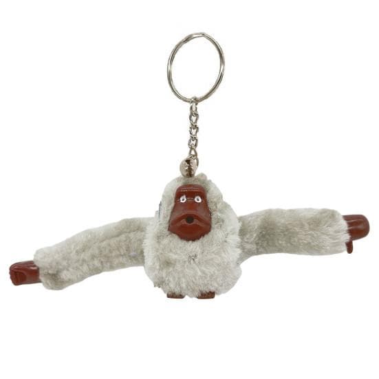 Chain Cartoon Plush Furry Three-dimensional Realistic Look Soft Cute Girl Fur Monkey Key Ring Women Bag Ornament Handbag