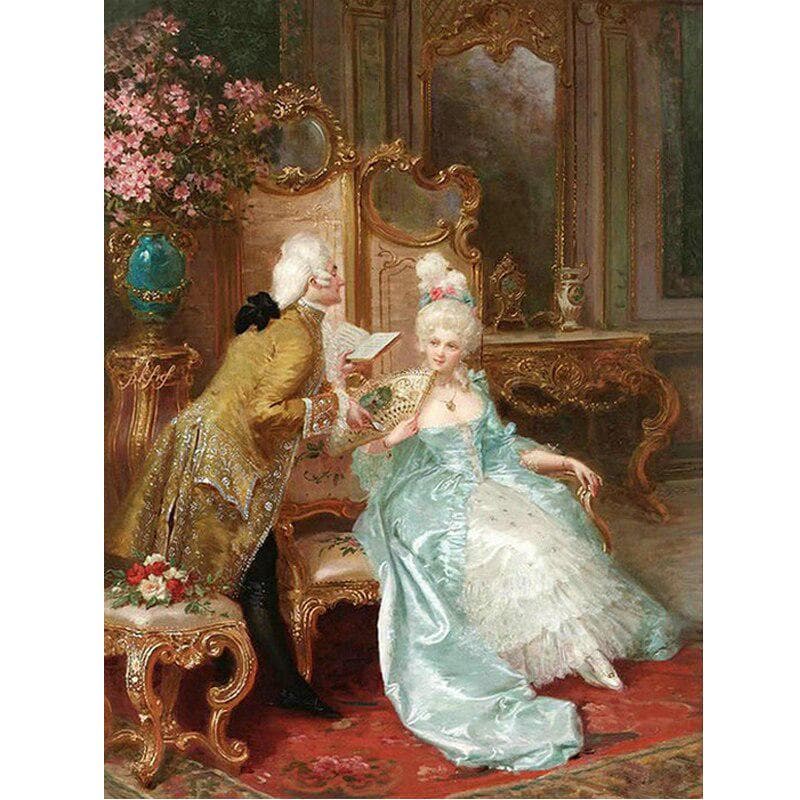 5d Diamond Painting Royal Women Crystal Diamond Painting Cross Stitch Needlework European Home Decor 20X30CM