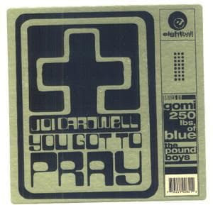 12inch Record JOI CARDWELL - You Got To Pray (Remixes) EB82 Eightball Recor 1996 US Dance & Electronica Used