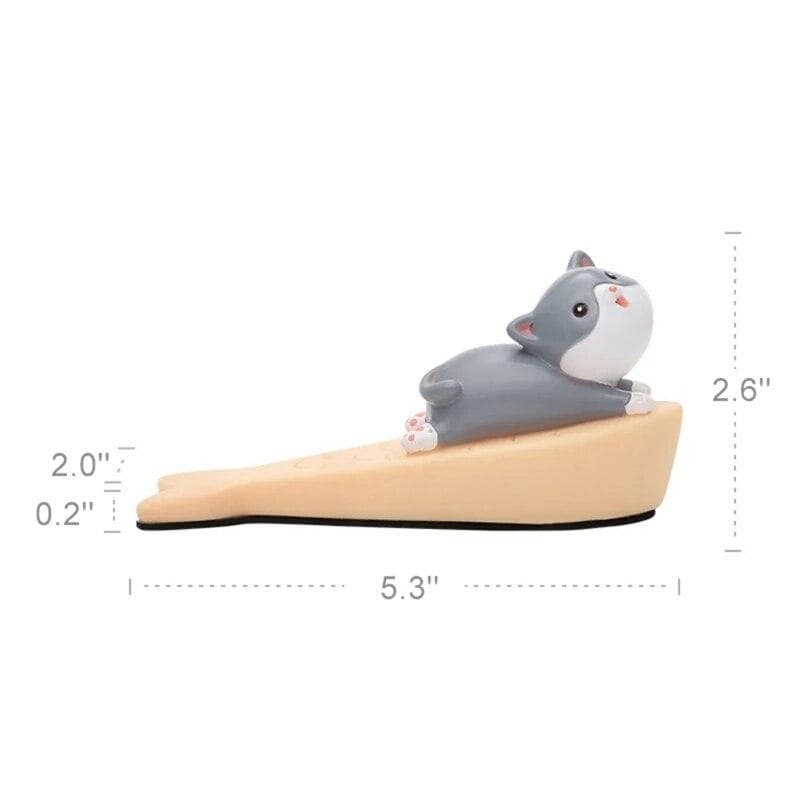Safety Protector Cute Cartoon Silicone Figure Door Stopper Wedge Door Jam Catcher Block Guard Home Office Protectors