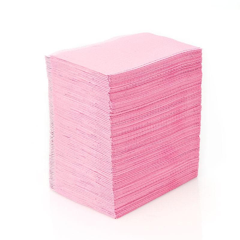 100PC Tattoo Table Covers Clean Pad, Disposable Dental Bibs Sheets Cloths Underpad Hygiene Personal Tattoo Bib Waterproof Tattoo pink