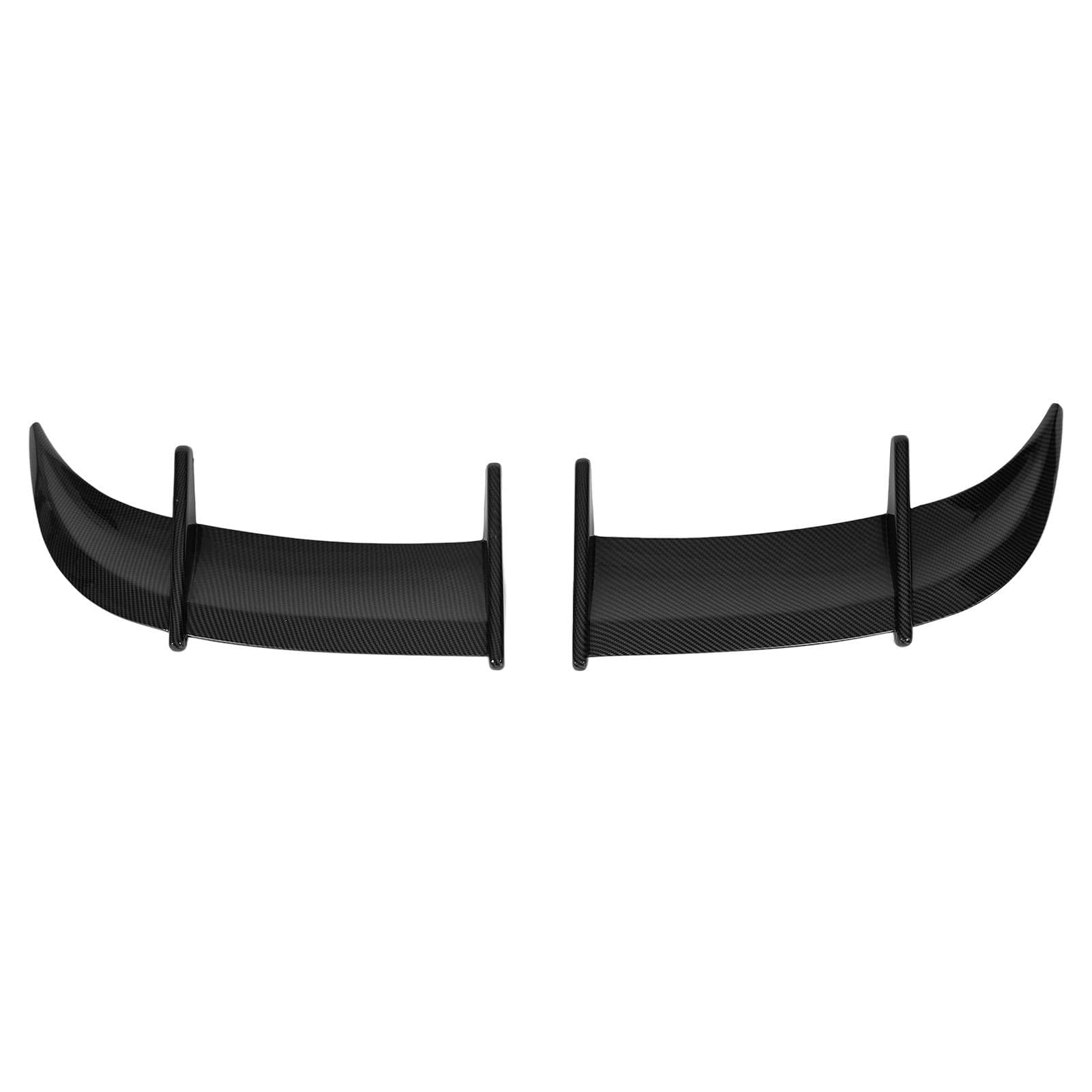 2PCS Car Rear Trunk Spoiler AK Style Wind Pressure Reduction Tail Spoiler Lid Wing Fit for MK6