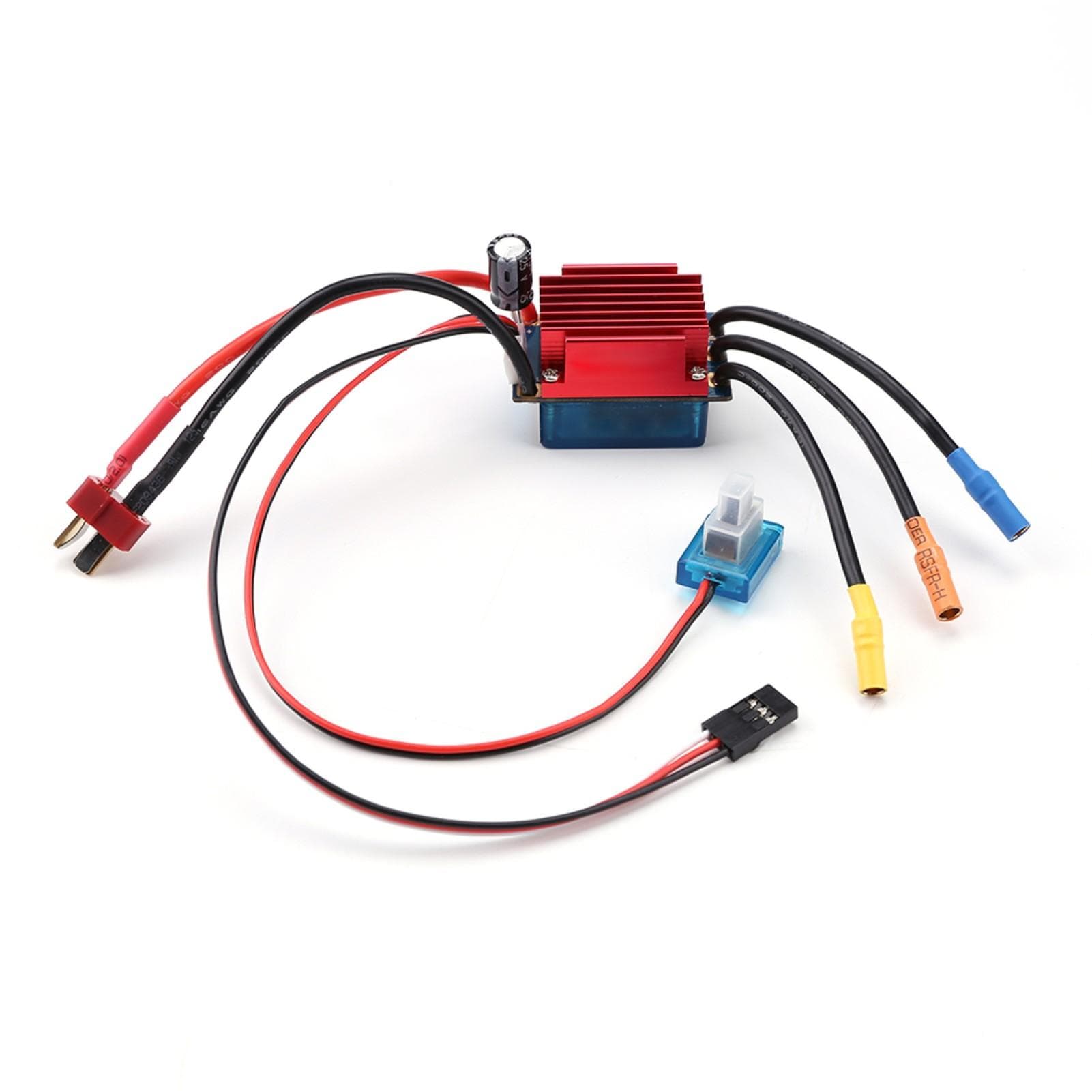 35A Brushless ESC Electric Speed Control Waterproof for 1/14 1/16 Remote Control Car Off Road Truck 35A black
