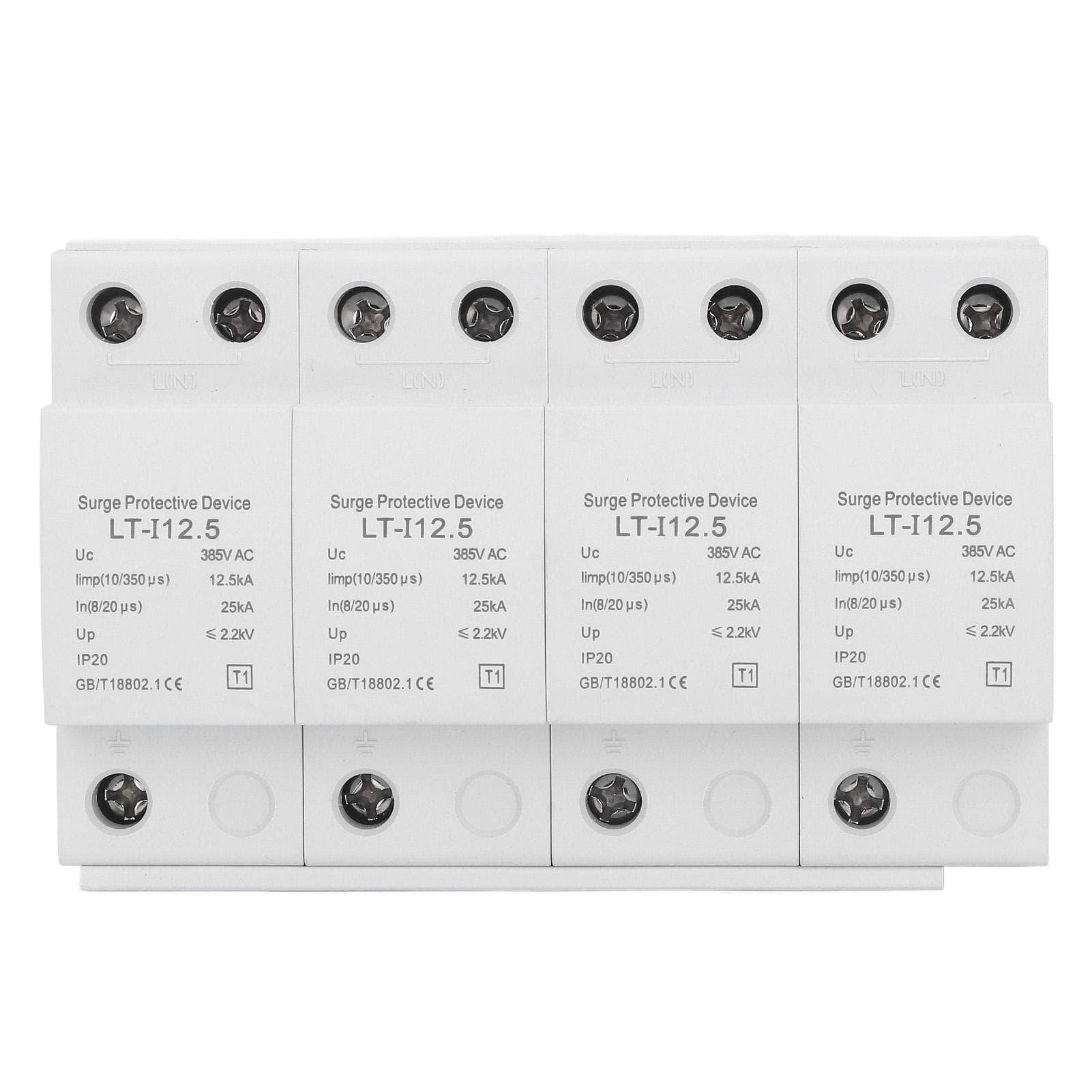 Surge Protective Device Breaker Protector 4P 12.5KA?25KA AC385V Electrical Supplies T1 Class