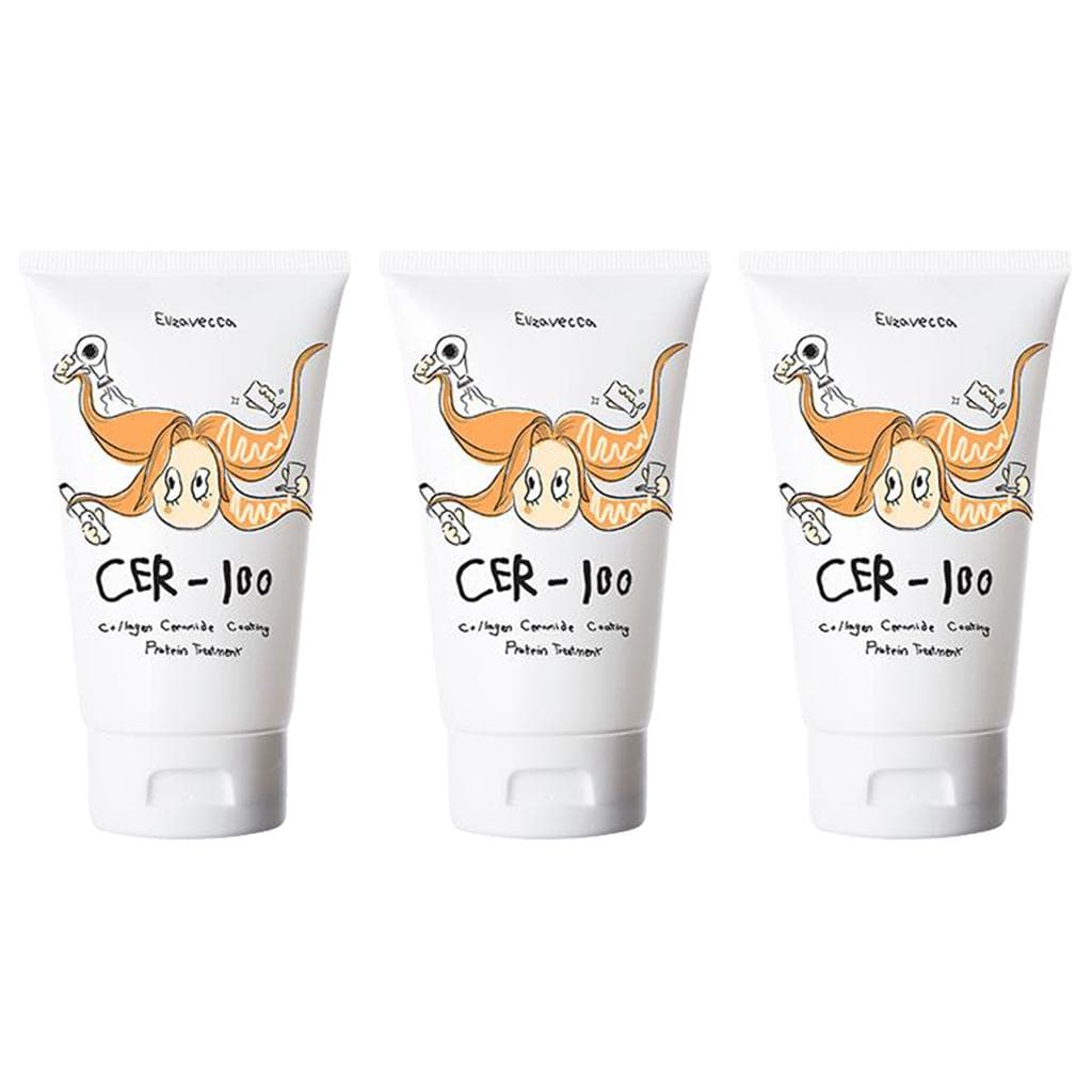 Elizavecca Collagen Ceramide Coating Protein Treatment CER-100 100ml (3 Options) #3PCS