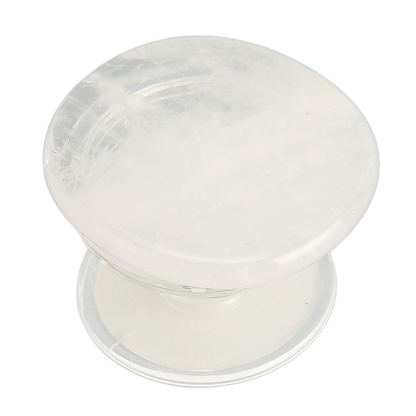 Stones Phone Grip Oval Relieve Pressure Relax Stable Portable Healing Energy Stone Phone Holder