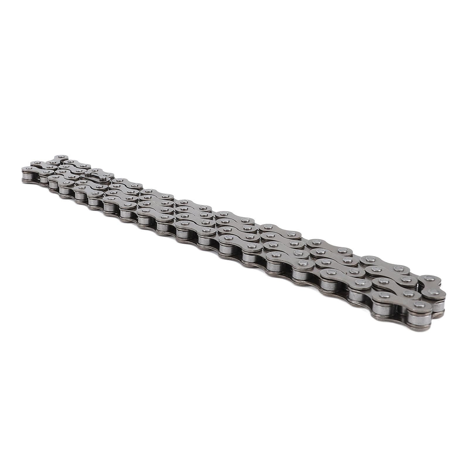 80 Links Drive Chain Replacement for 410 Type Wheel Cycling Chain Steel Iron Material