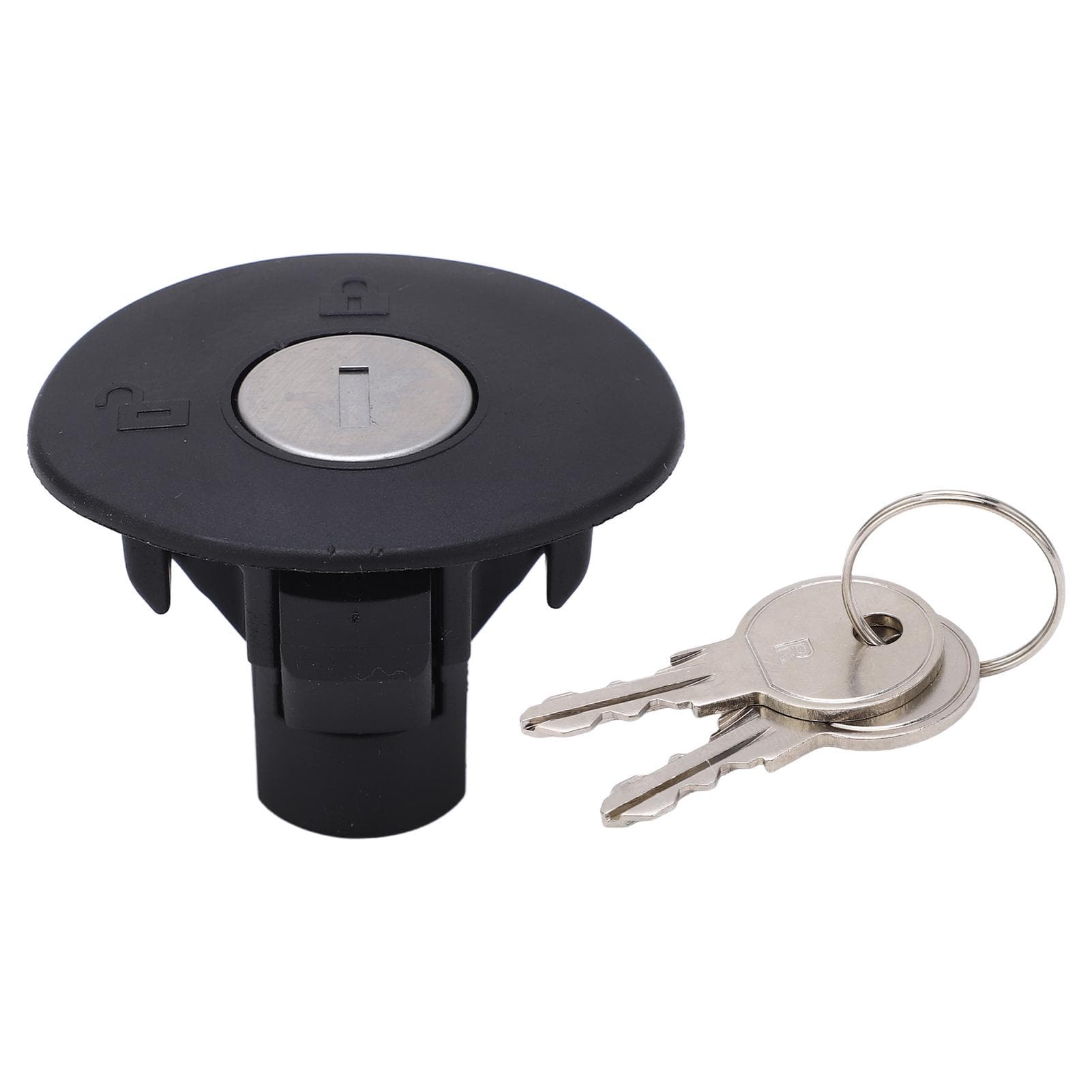 Locking Gas Fuel Tank Plug 8U5A 9C268 B Cover Cap with 2 Keys Replacement for Ford Edge Escape