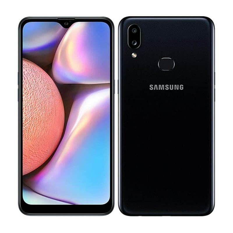 Refurbished Samsung Galaxy A10S A107F 2GB RAM 32G ROM Mobile Phone With Single SIM/Dual SIM Simple Set black