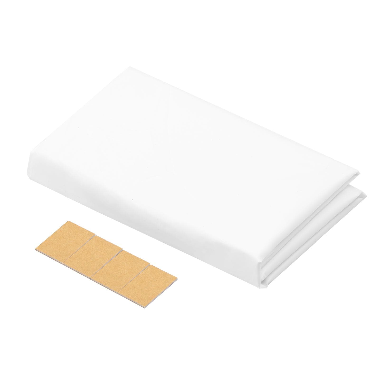 Semi-Translucent Curtain Rear Projection Screen with the Size of 4ft x 6ft white