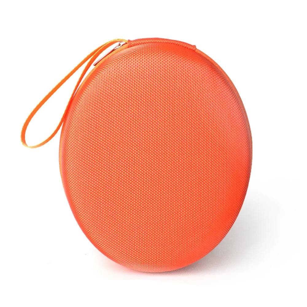 Headphone Case Travelling Suitcase Portable Hard EVA Storage Bag orange