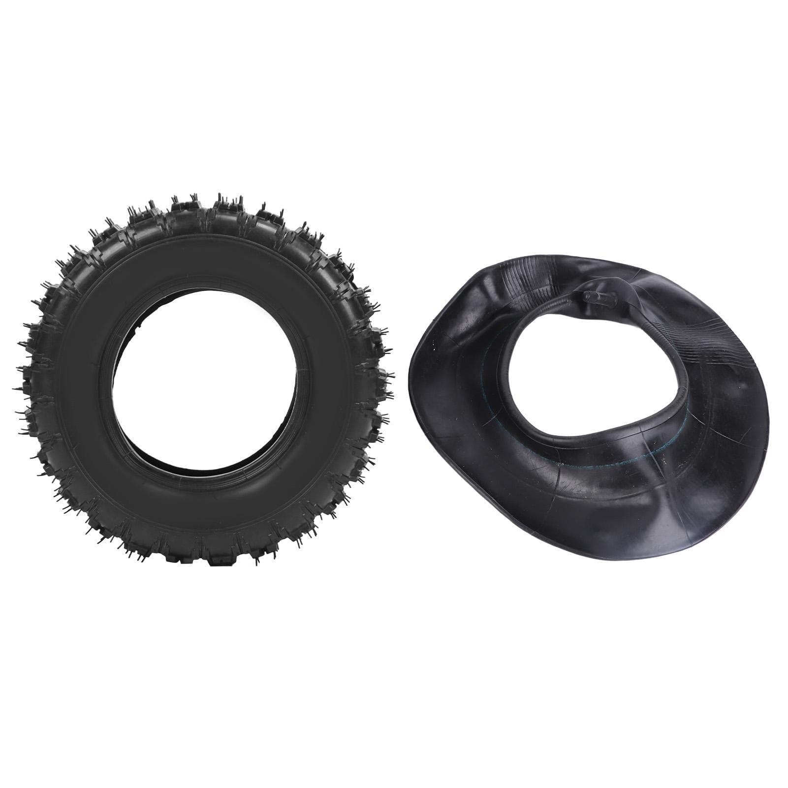 7.0PSI Wheel Tire Inner Tube Set Straight Metal Stem Puncture Resistant Explosion Proof for Dirt white