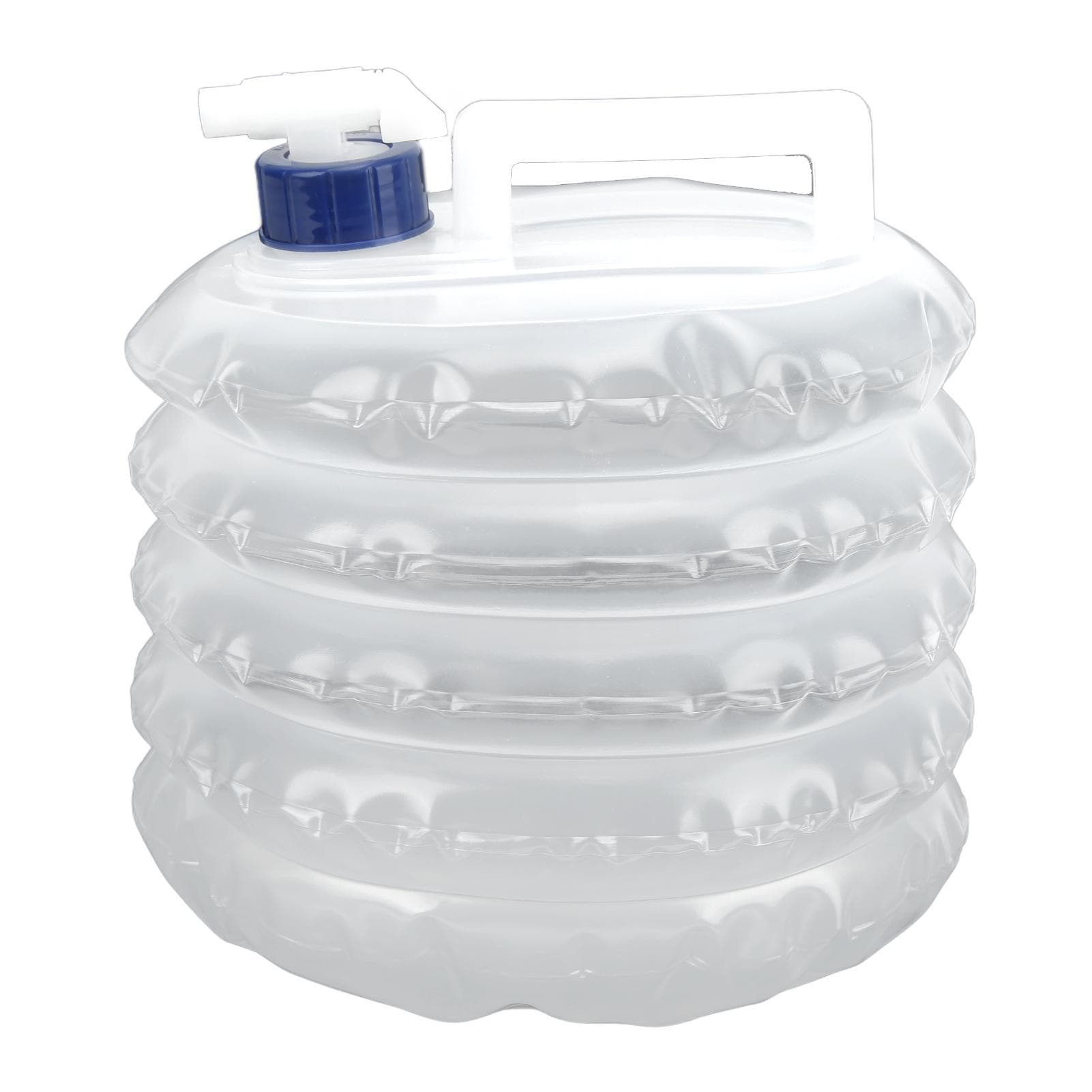 Collapsible Water Container with Spigot Portable Water Storage Jug Tank Carrier for Outdoor Camping L