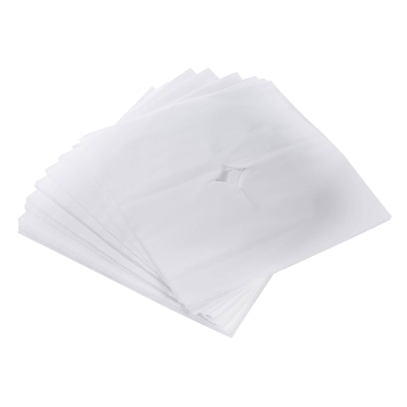 100Pcs/Bag Square Spa Face Hole Cover Beauty Salon Disposable Towel Non-woven Fabric Massage Cover 100Pcs