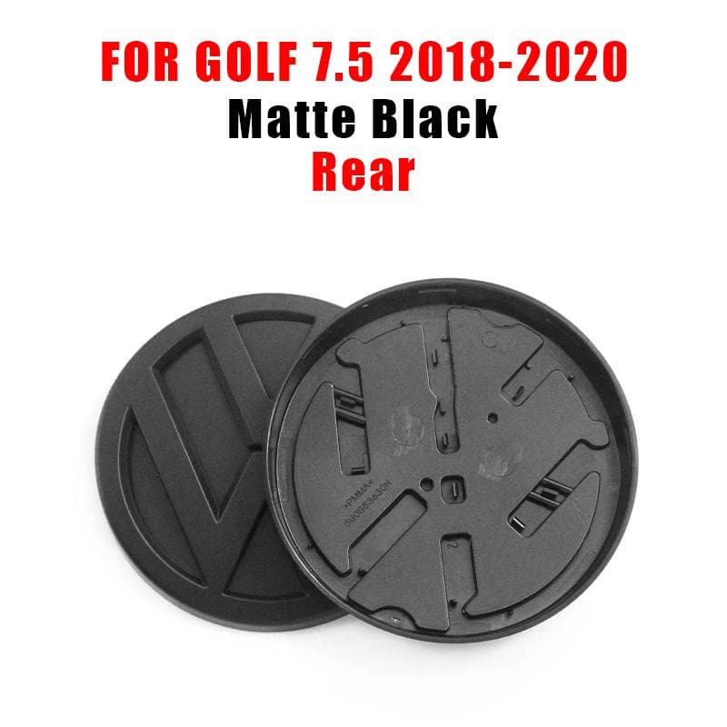 For VOLKSWAGEN VW For Volkswagen Golf 7.5 MK7.5 Car Styling Front Head Hood Bonnet Emblem Rear Tail Bumper Trunk Badge 5KO853601 VW Golf 7.5