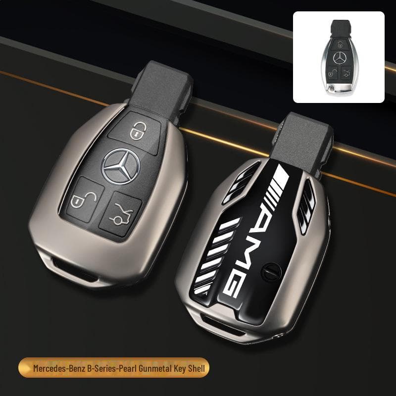 Mercedes-Benz Key Cover for C-Class, E-Class, GLC300L, E300L, A200L, S-Class, C260L.