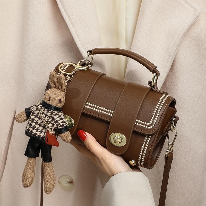 Bag Crossbody Bag Light Luxury Mini Bag High-grade Texture Niche All-in-one Leather Women's Bag