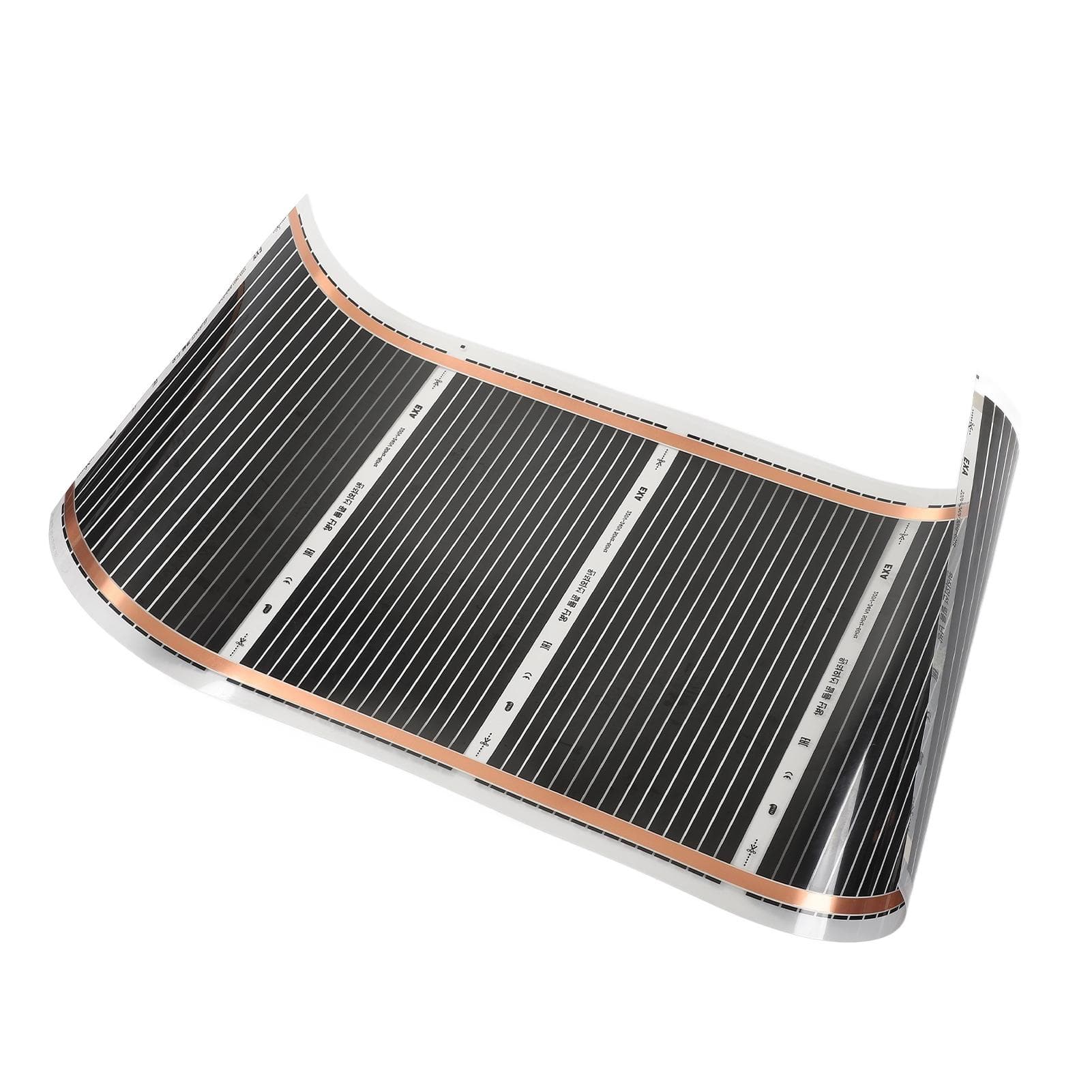 Electric Floor Heating Mat Low Noise Uniform Heating Floor Heating Mat 220V 100CM Long