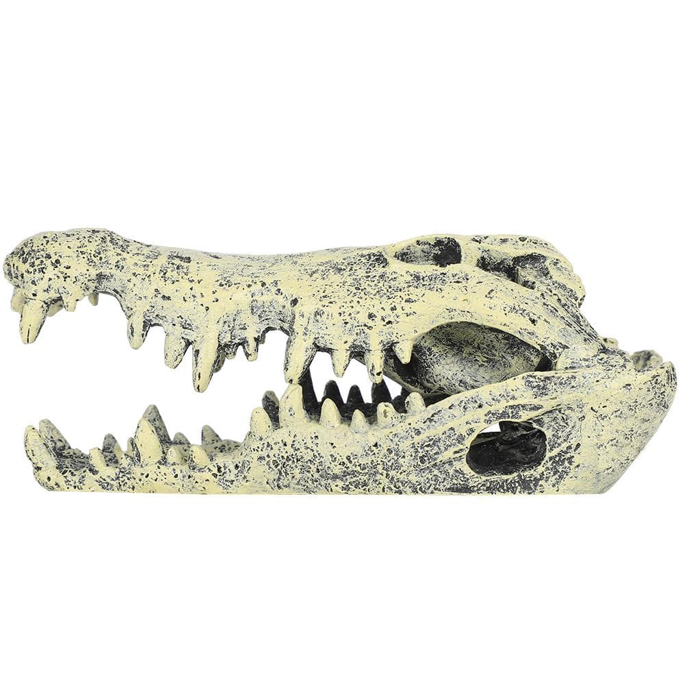 Aquarium Fish Tank Decor Artificial Simulation Skull Shape Ornament for Decoration Landscape