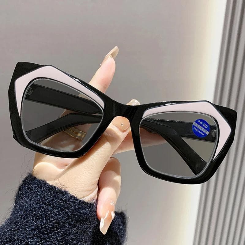 New Personalized Butterfly Shaped Women Myopia Glasses Retro Neutral High Quality Anti Blue Light Glasses -4.0