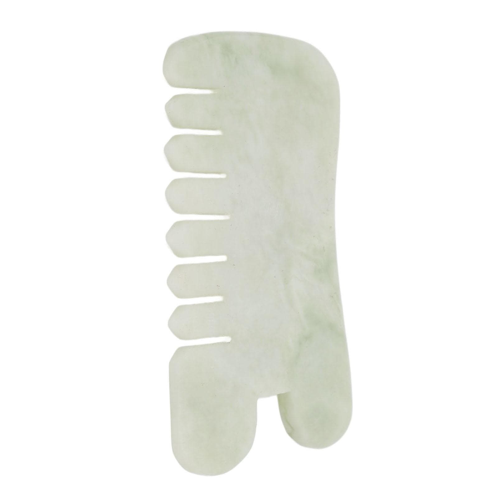 Jadestone Meridians Scraping Massage Comb Ergonomic Soreness Relief Head Relaxation Gua Sha Massage