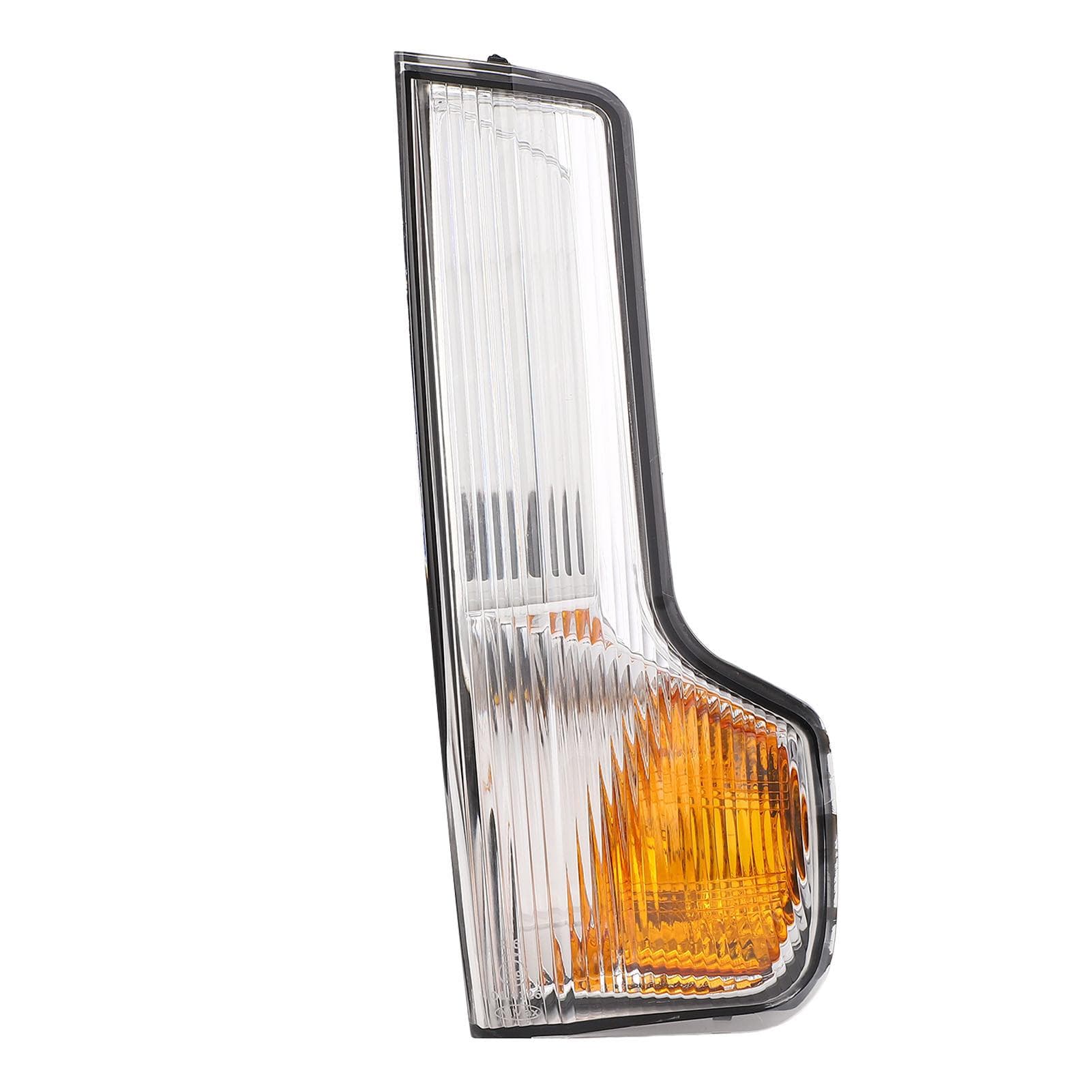 Rearview Mirror Indicator Light Lens ABS PC Enhanced Safety Replacement for Iveco Daily 2015 and Up