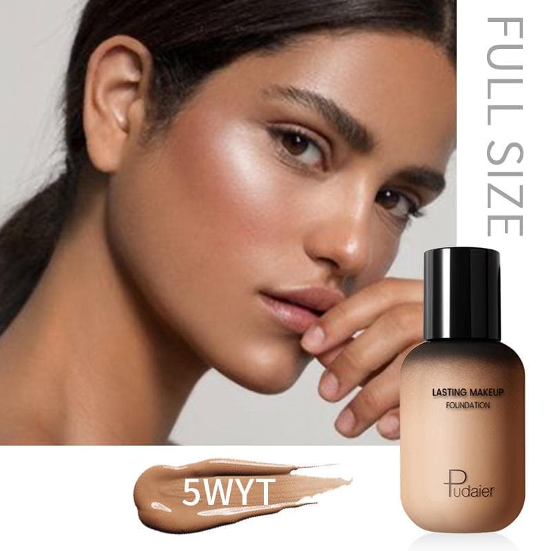40ml Matte Foundation Makeup Base Face Cream Long Lasting Liquid Foundation 5WYT