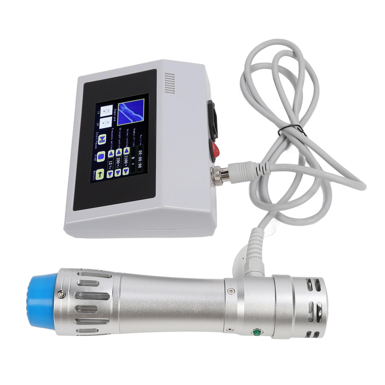 Extracorporal Shock Wave Machine Relieve Soreness Deep Body Muscle Relaxation Chiropractic US Plug