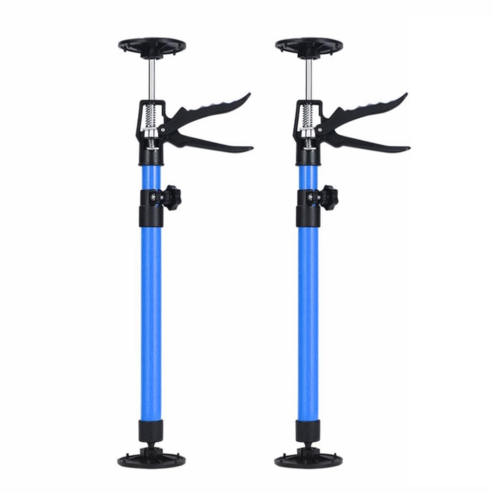 Adjustable Support Pole 2PCS Cabinet Jacks for Installing Cabinet Height Range 118123.23inches blue