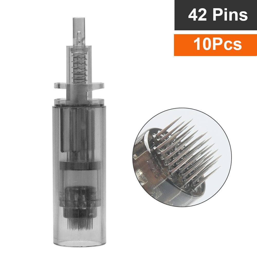 Dr.Pen A7 Replaceable Needles Cartridges Tip Disposable MTS Microneedling Needles Derma Roller Replace Needles 10PCS/Pack 10-Pack