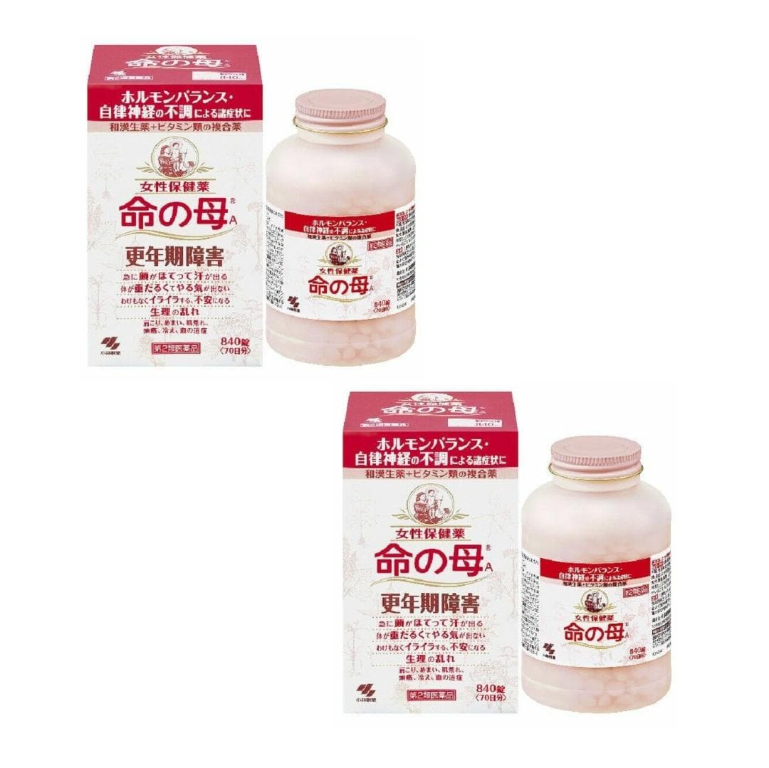 Inochi no Haha A, Kobayashi Seiyaku complex for women during menopause, for 70 days