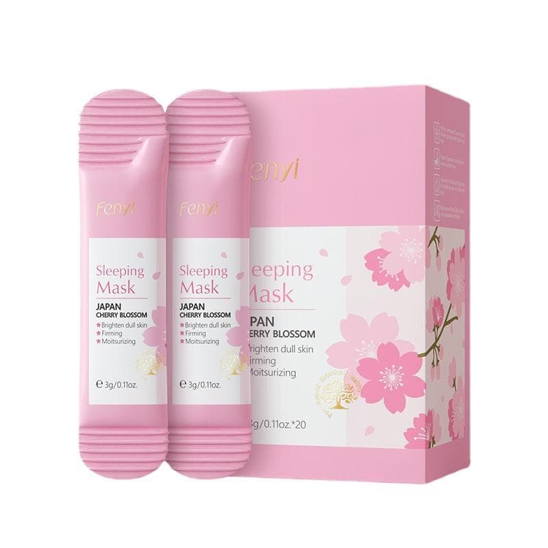 20pcs Moisturizing Sleeping Masks Travel Night Facial Nourishing Improve Roughness & Dryness Skin Care Products 20pcs/box