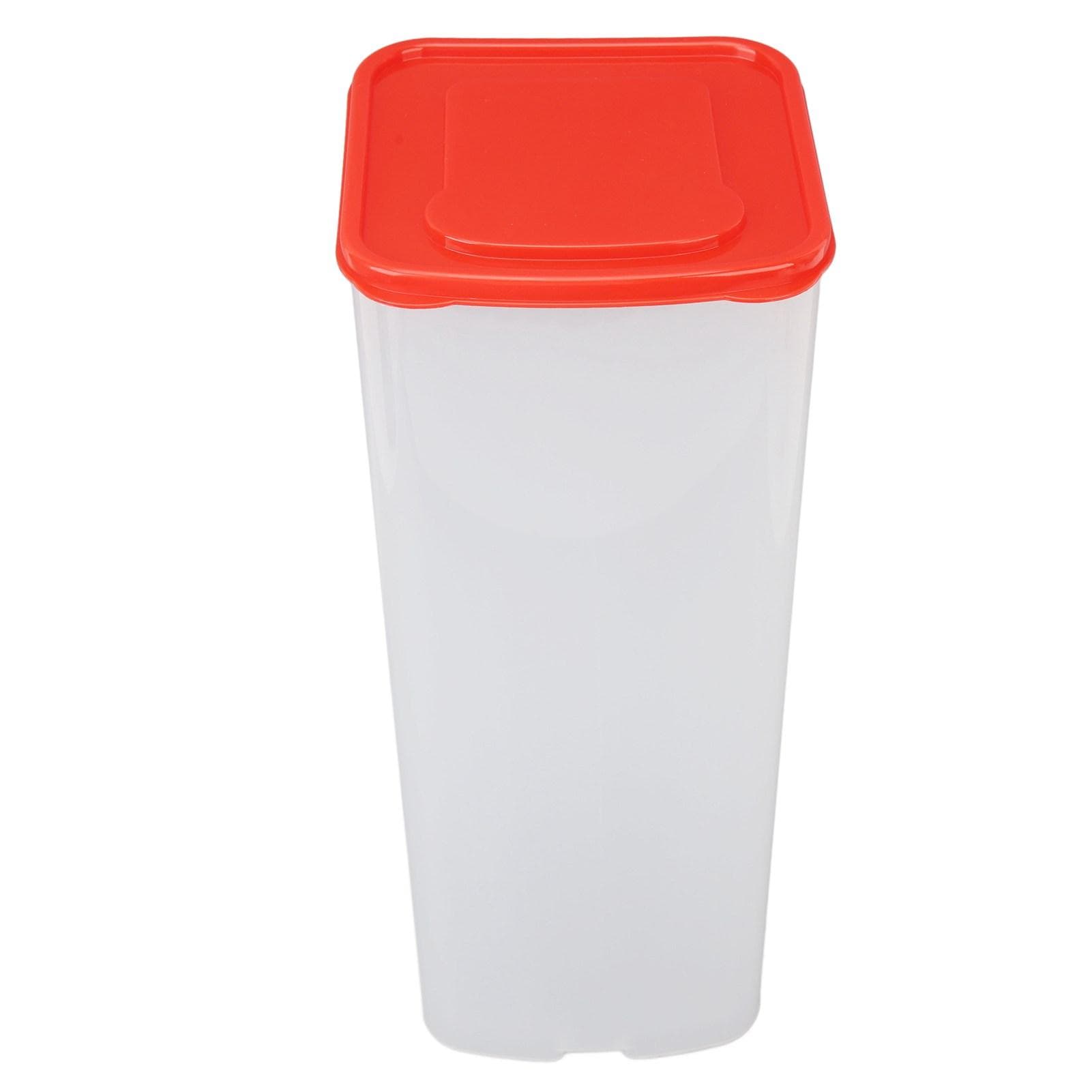 Bread Storage Box Keep Refreshing Large Capacity Perfect Sealing Box Bread Container for Home Red