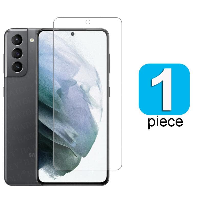 Full HD Clear Tempered Glass Protector For Samsung S21 FE 5G Transparent Screen Protective Film S21FE 5G Samsung S21 FE 5G grey