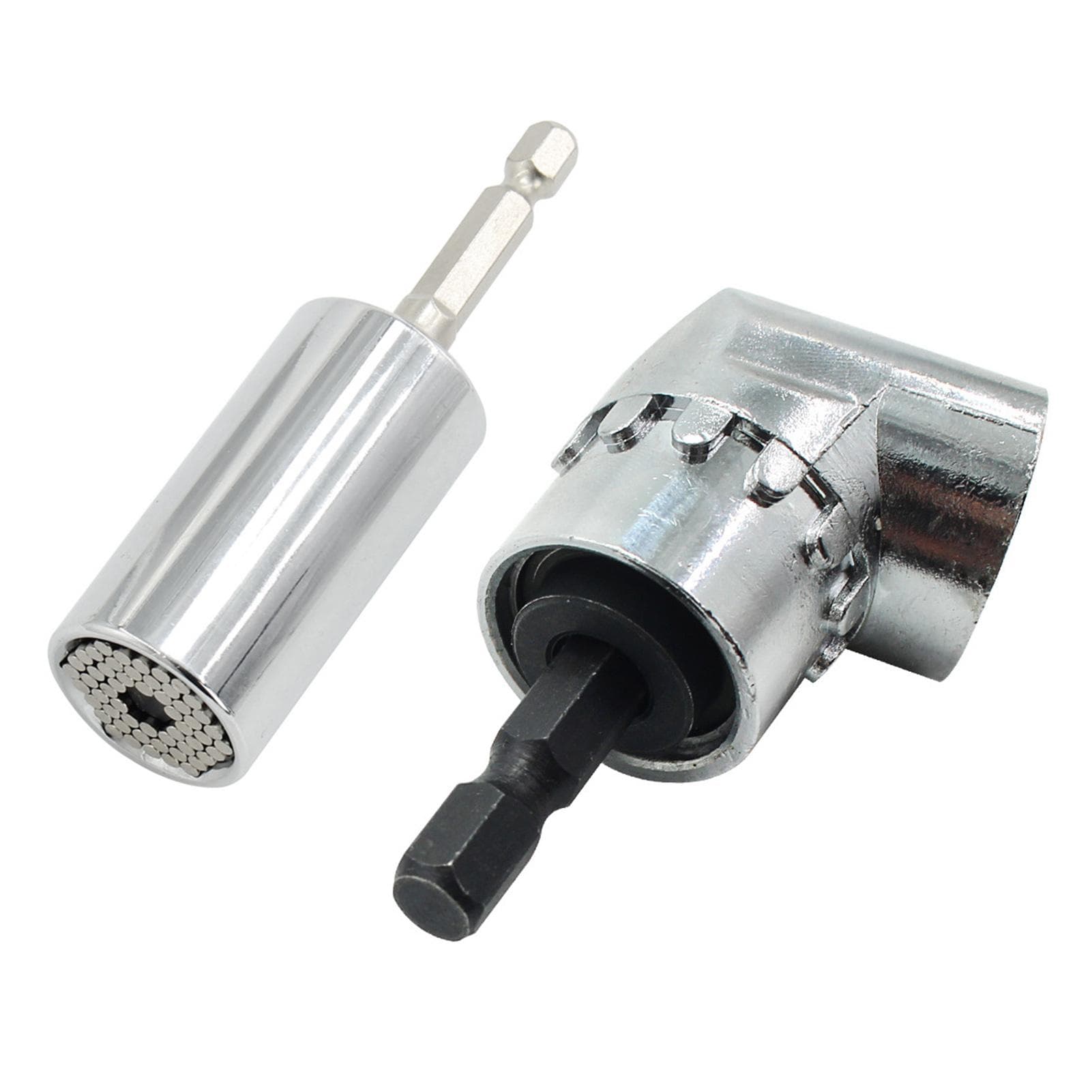 3Pcs 105 Degree Drill Screwdriver Set Ratchet Socket Adapter Industrial Hand Tool