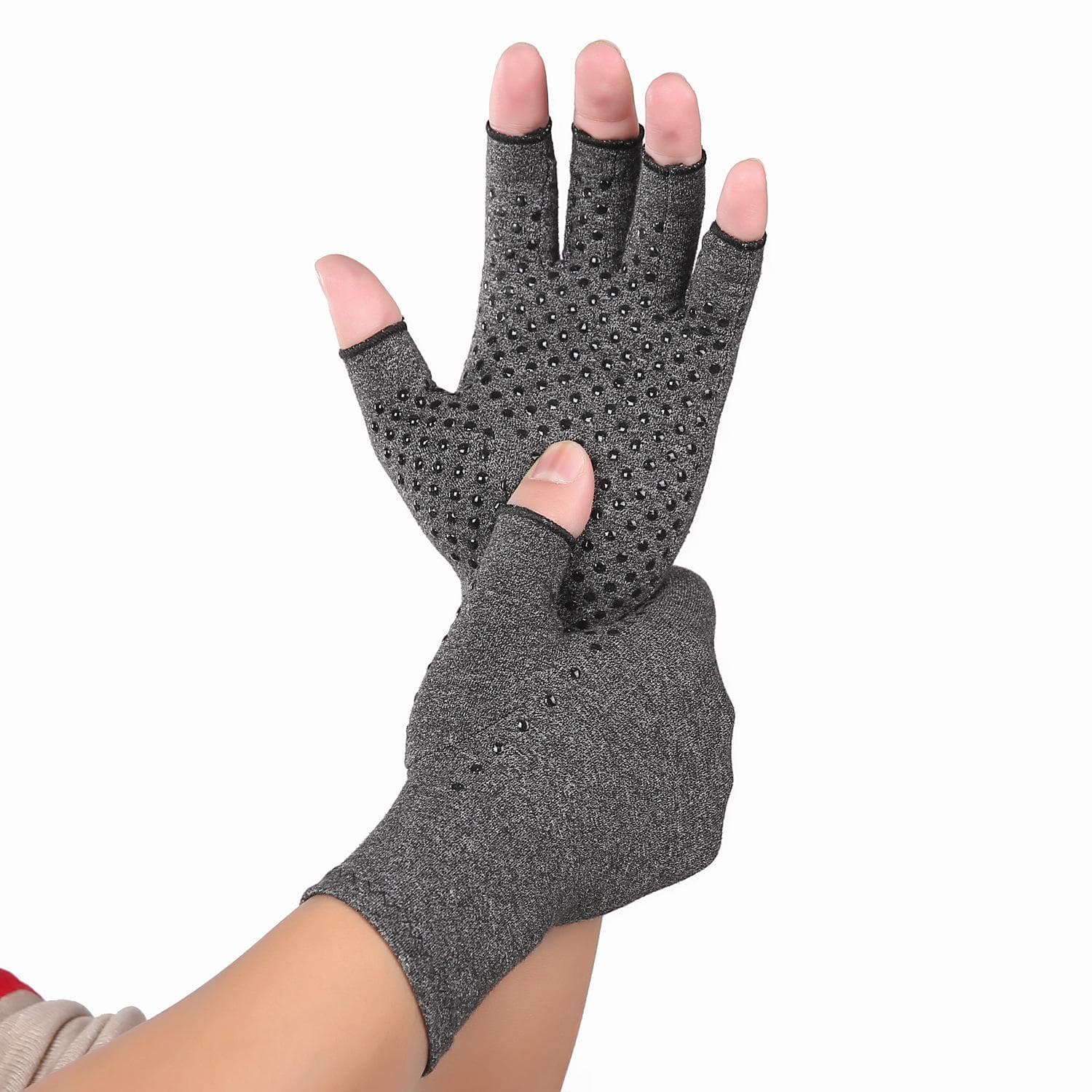 1 Pair of Arthritis Gloves Touch Screen Gloves Anti-Arthritis Treatment Compression and Pain Relief Joint Pain Warm Winter L
