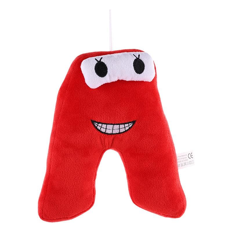Cyrillic Alphabet lore Plush toys Ukrainian alphabet Cotton plush toys for kids