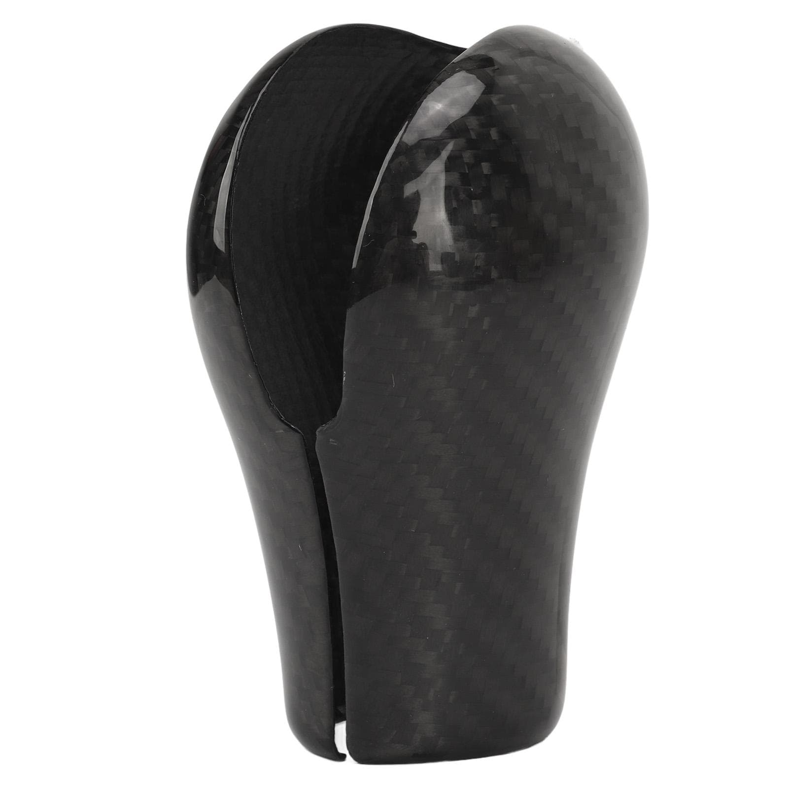 Car Carbon Fiber Gear Shift Shifter Knob Trim Cover Stick Replacement for Infiniti G37 G25 FX35