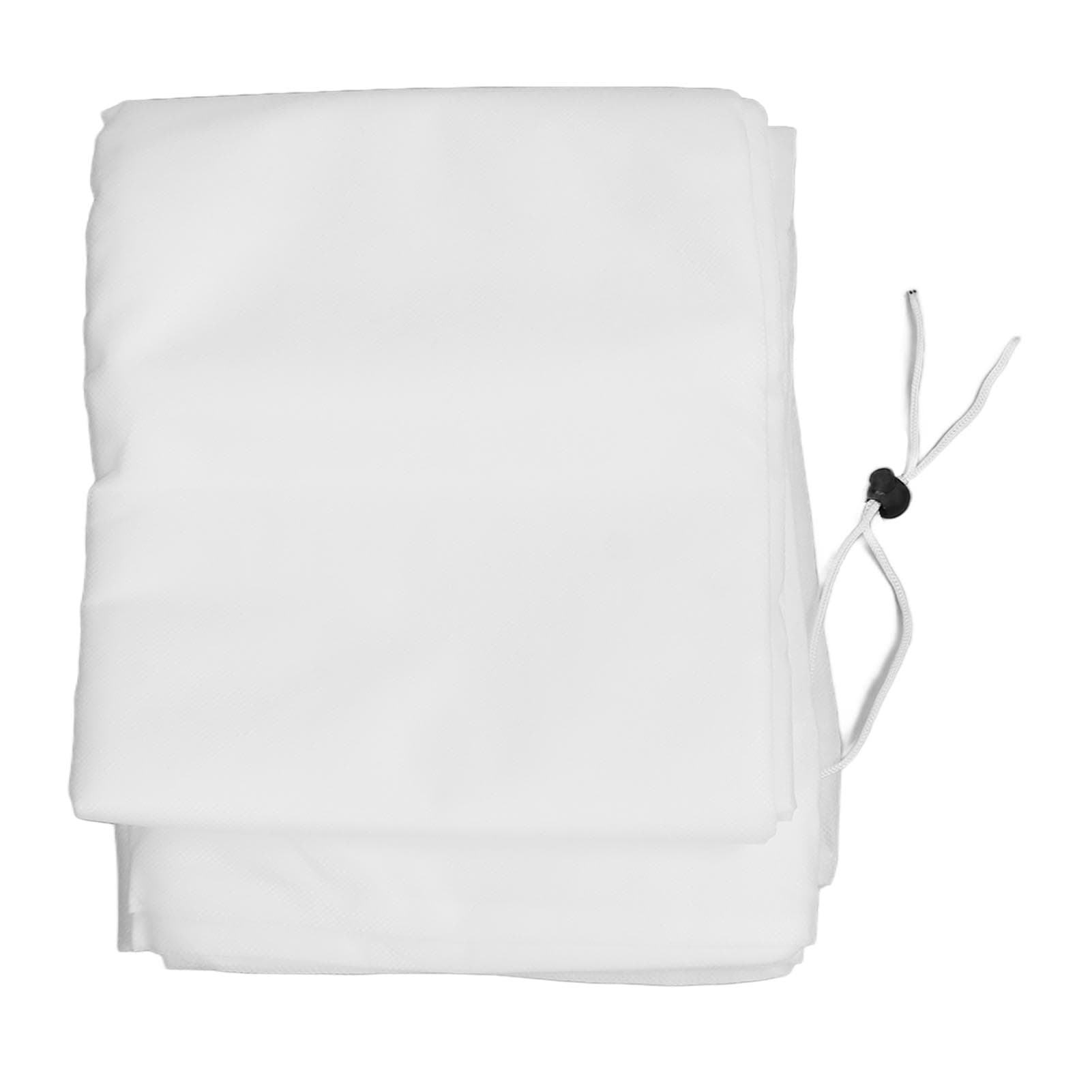 Plant Cover Non Woven Fabric Breathable Outdoor Freeze Frost Protection Plants Jacket for Cold 80x100cm/31.5x39.4in white