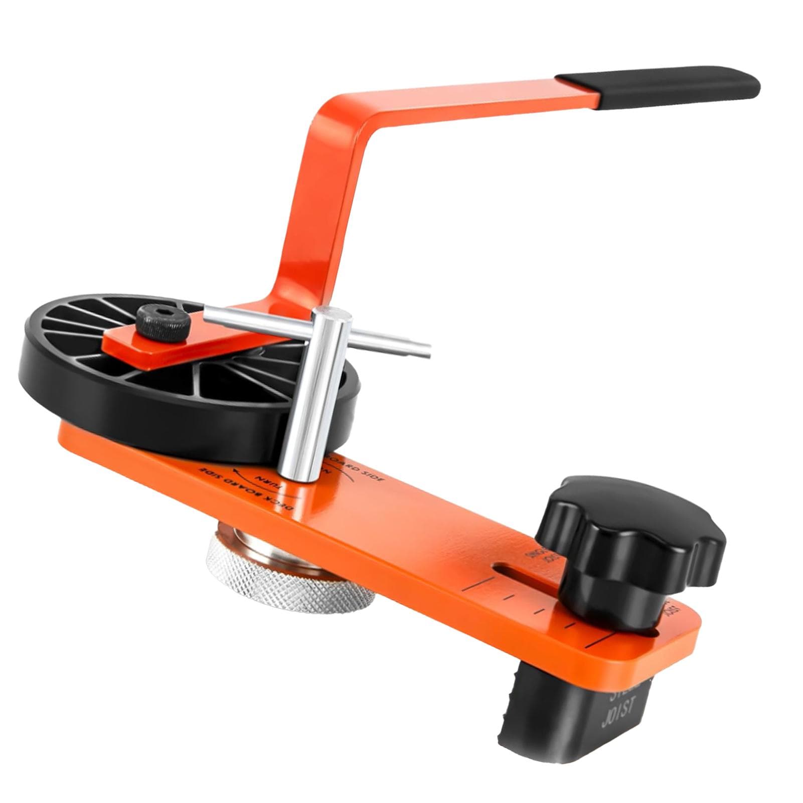 Lever Deck Board Bending Straightening Tool Adjustable Powder Coated Iron Pipe Deck Board