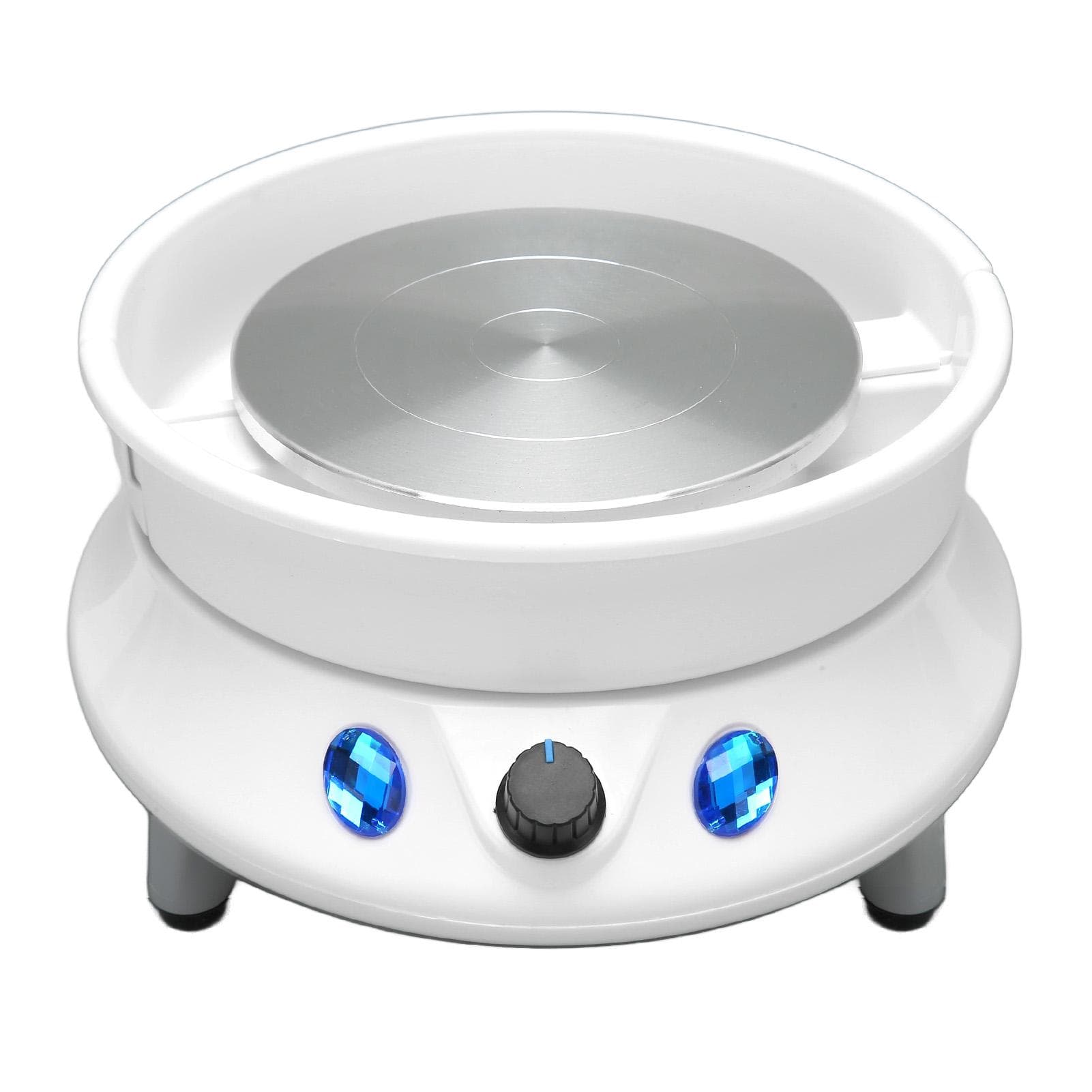 Pottery Wheel 5.9in Turntable 5060Hz 200RPM Detachable Low Noise Stable Pottery Forming Machine EU Plug