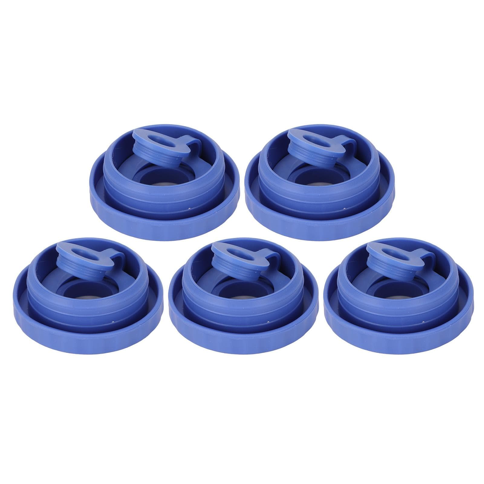 5 Pcs Jug Plug 5 Gallon Reusable Replacement Silicone Water Jug Cap With Hole for Water Dispensers