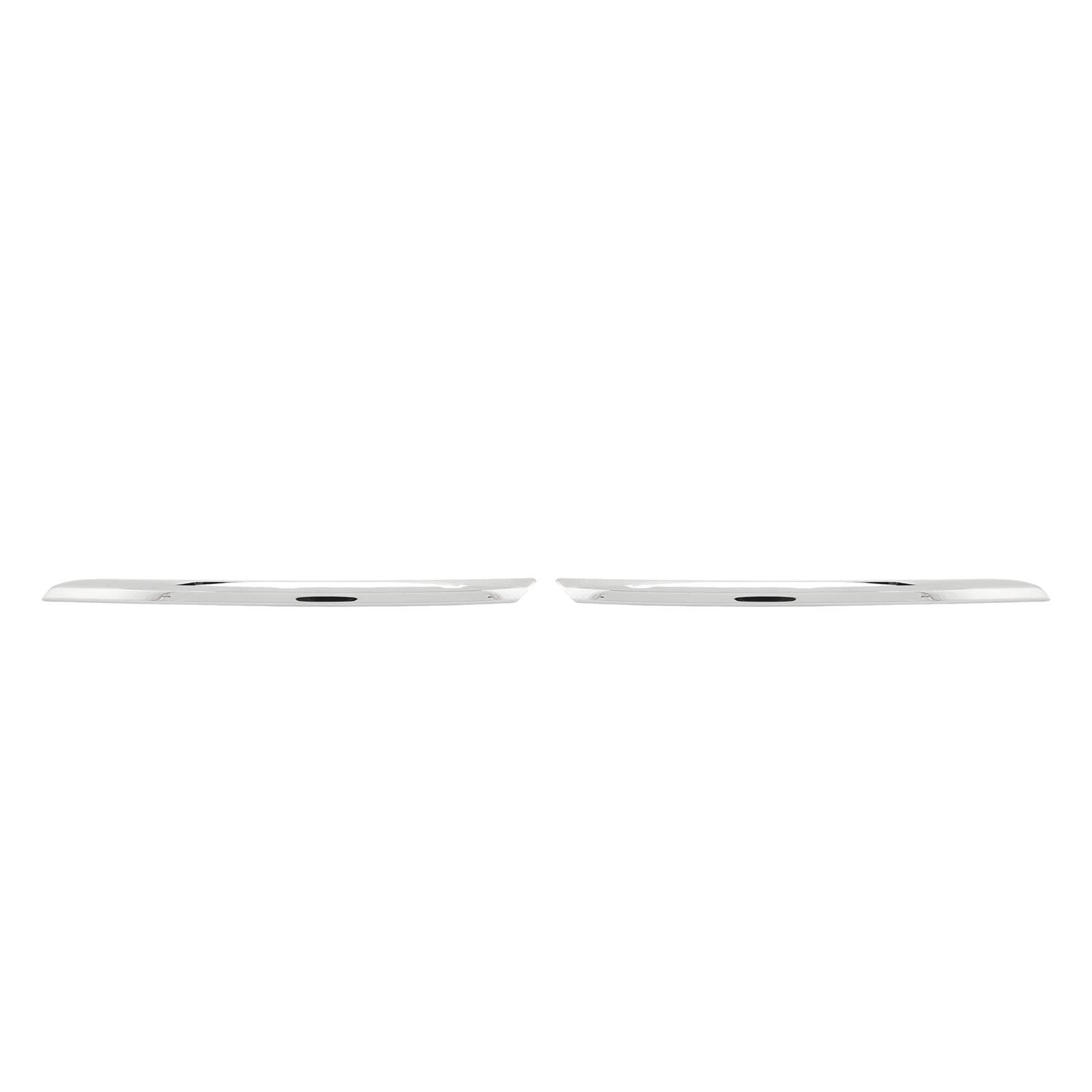 1 Pair Front Bumper Grille Strip Trim 620759133R Chrome Grille Trim Insert for Clio IV Facelift