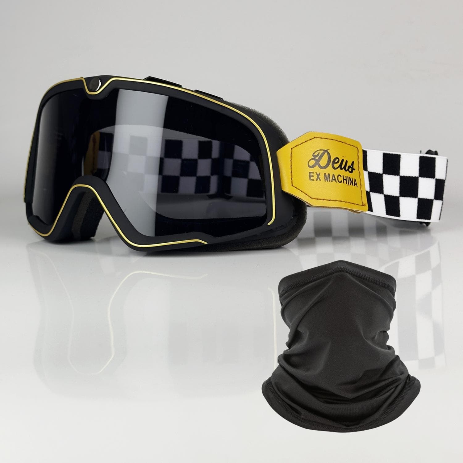 Retro Glasses Motorcycle Ski Goggles Motocross Sunglasses Helmet Riding Racing Cafe Racing Mountain Bike ATV