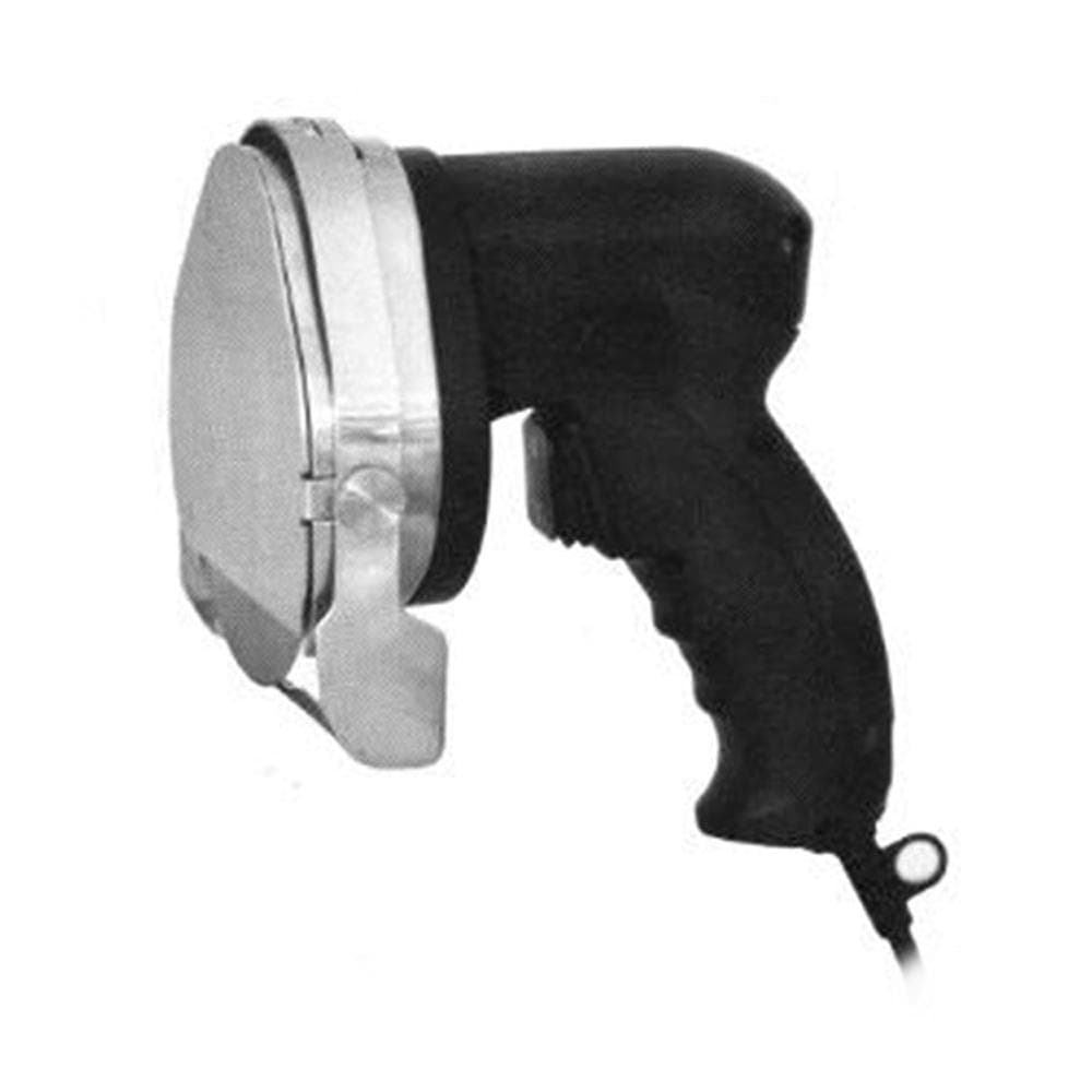 Handheld Electric Kebab Cutter 304 Stainless Steel 0-8mm Turkish Barbecue Meat Slicer US Plug black