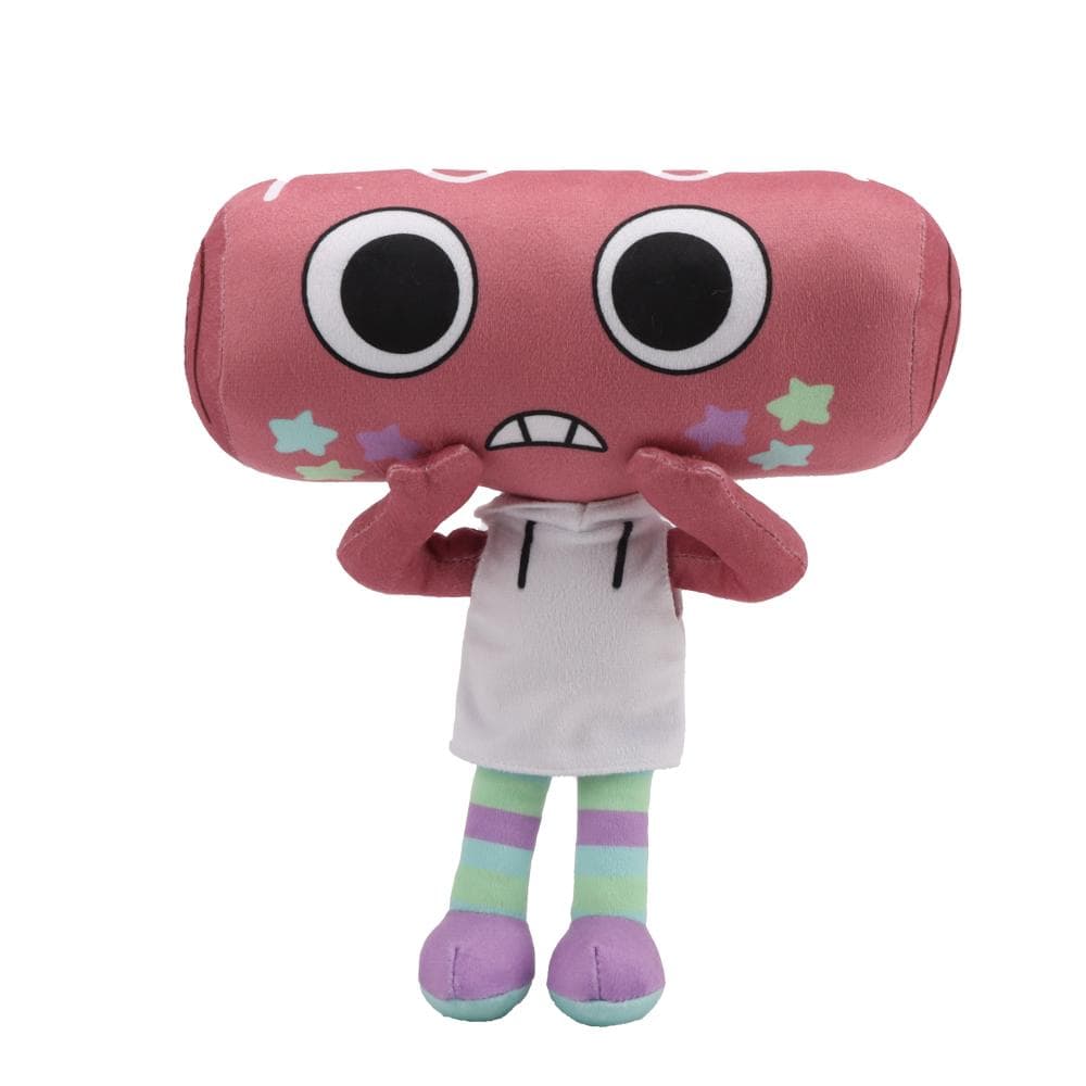 23cm Kawaii Cartoon Plush Toy Dandy's World Plush Cosmo Around Cosmo Character Plush Exquisite Stuffed Toy Kids' Birthday Gifts 23*21cm pink