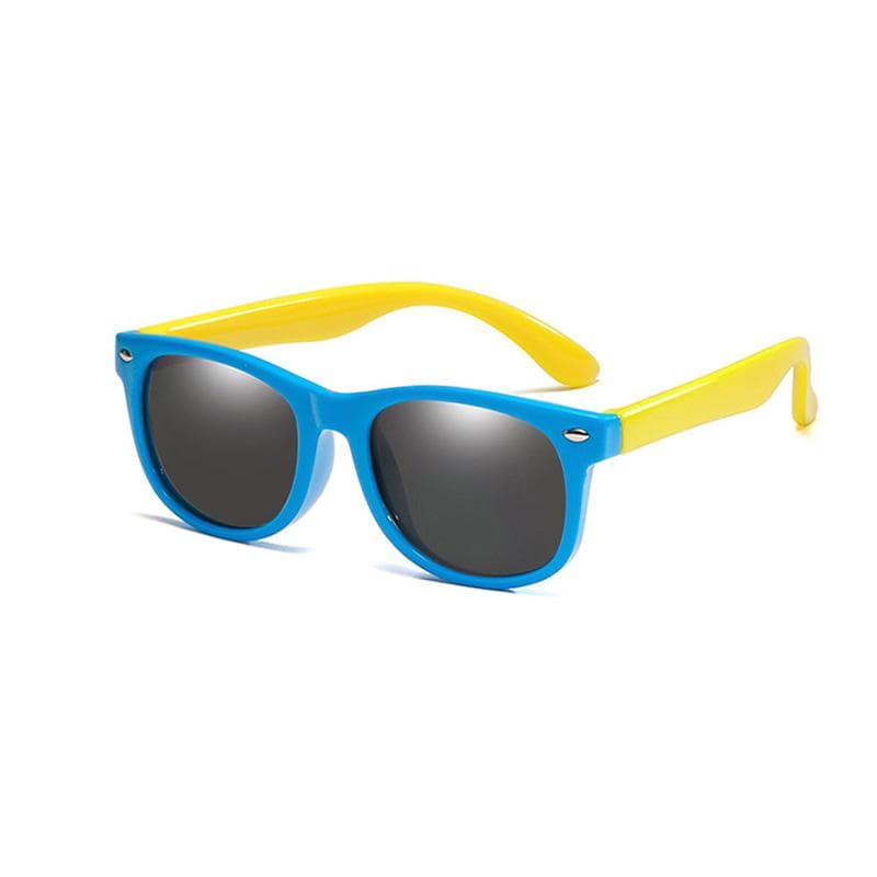 Kids Sunglasses UV400 Protection Silicone Safety Frame Fashionable Boys Girls Baby Shades Eyewear for Children Outdoor