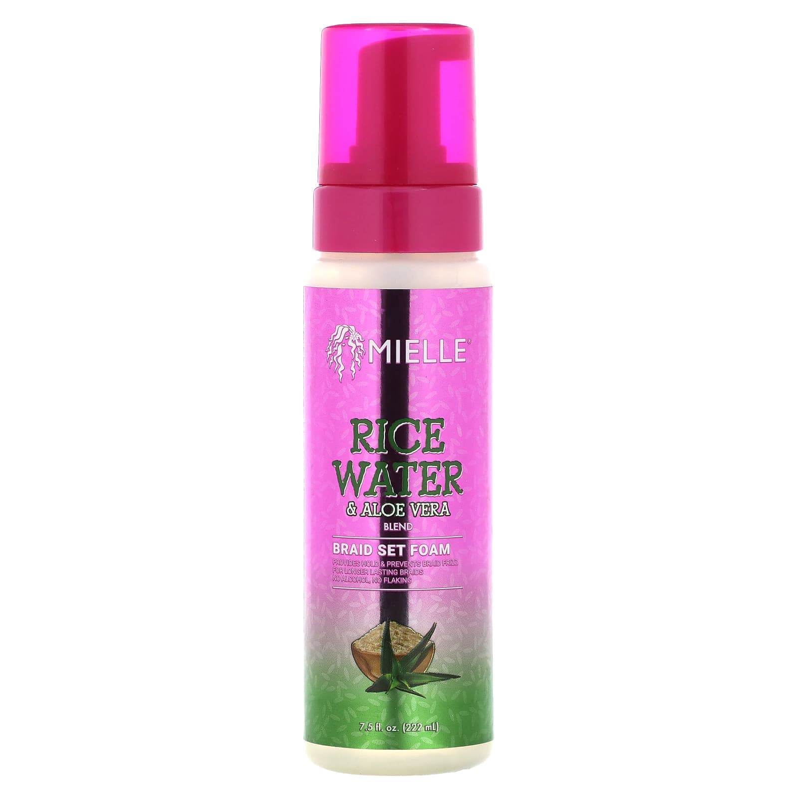 Mielle, Braid Set, Rice Water and Aloe Vera Mix, 7.5 fl oz (222 ml)