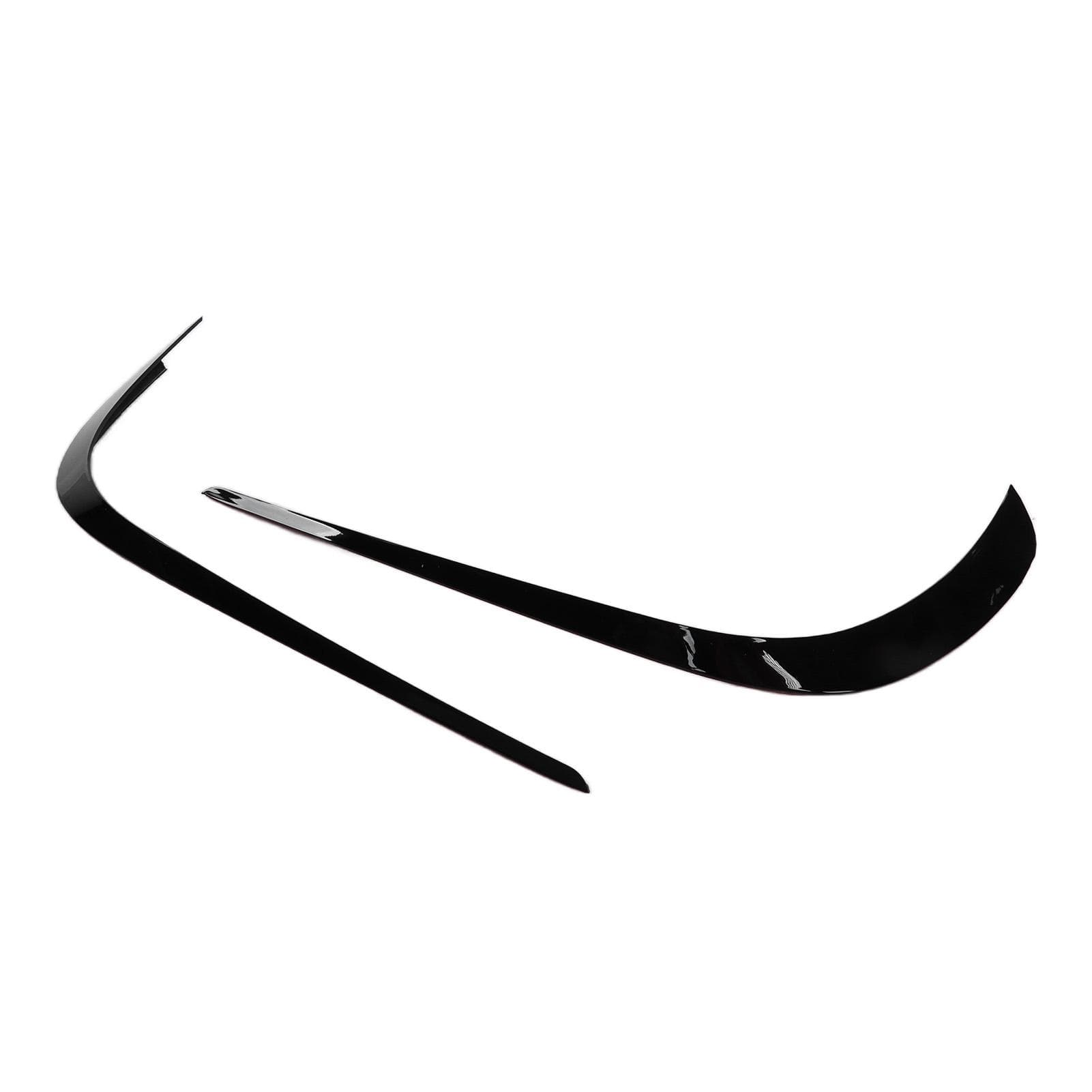 Front Bumper Spoiler Wing Black Replacement for MercedesBenz EClass W212 AMG Line 20132015